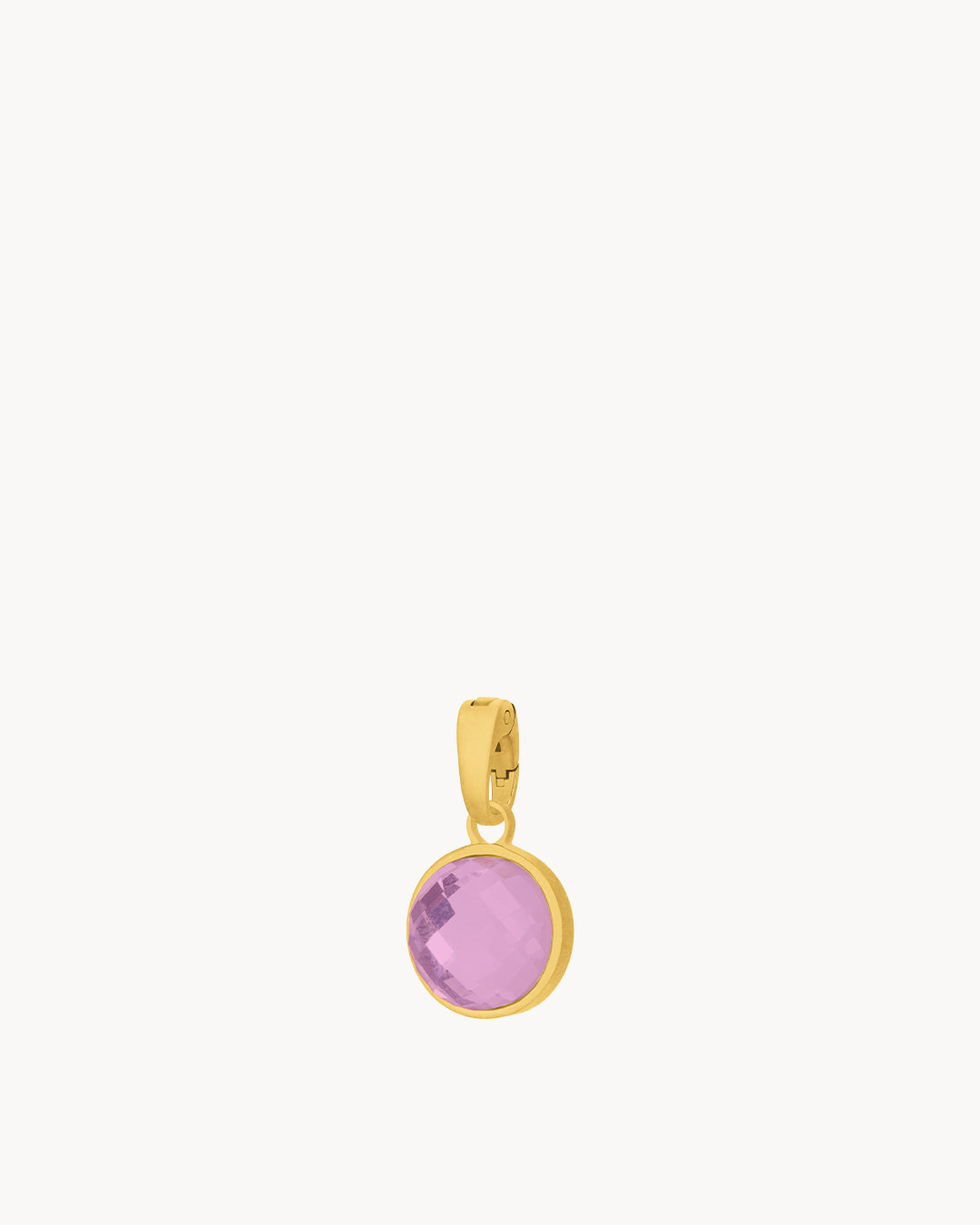 February Birthstone Devotion Signature Pendant, Gold