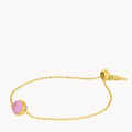 February Birthstone Devotion Signature Bracelet, Gold