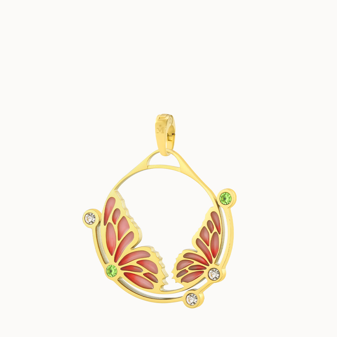 Butterfly Halo Pendant