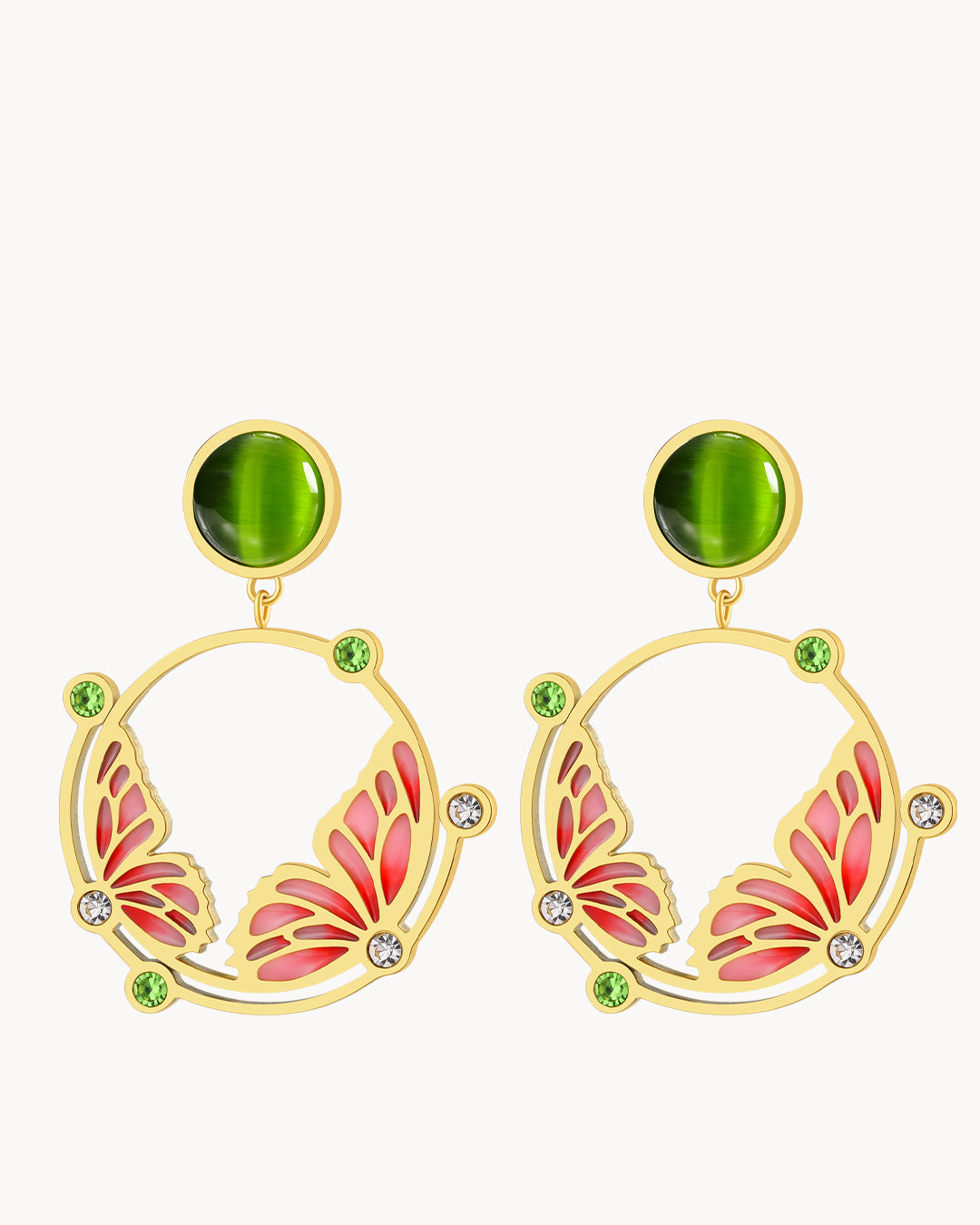 Butterfly Dangling Earrings