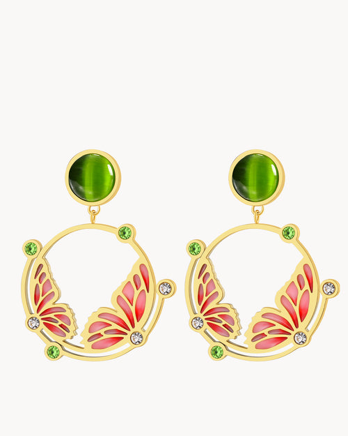 Butterfly Dangling Earrings