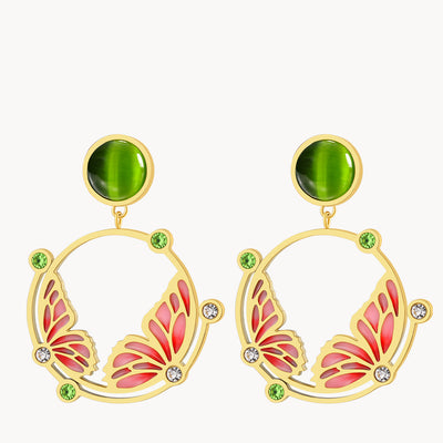 Butterfly Dangling Earrings