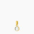 April Birthstone Hope Dainty Signature Pendant