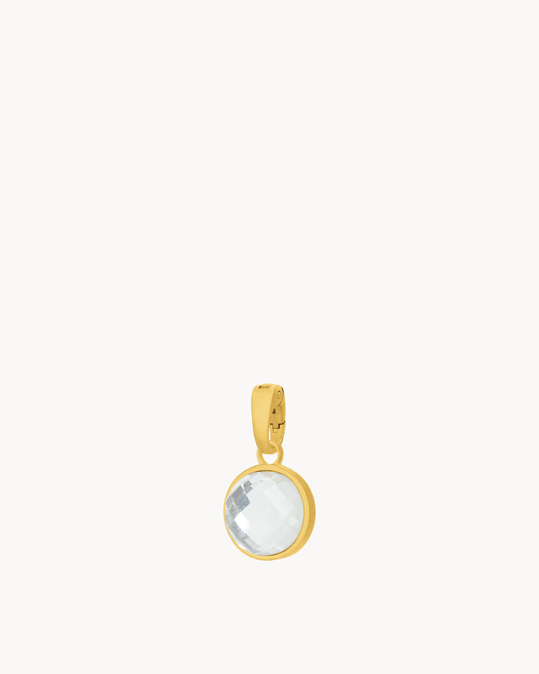 April Birthstone Hope Signature Pendant, Gold