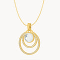 April Hope Halo Necklace Set