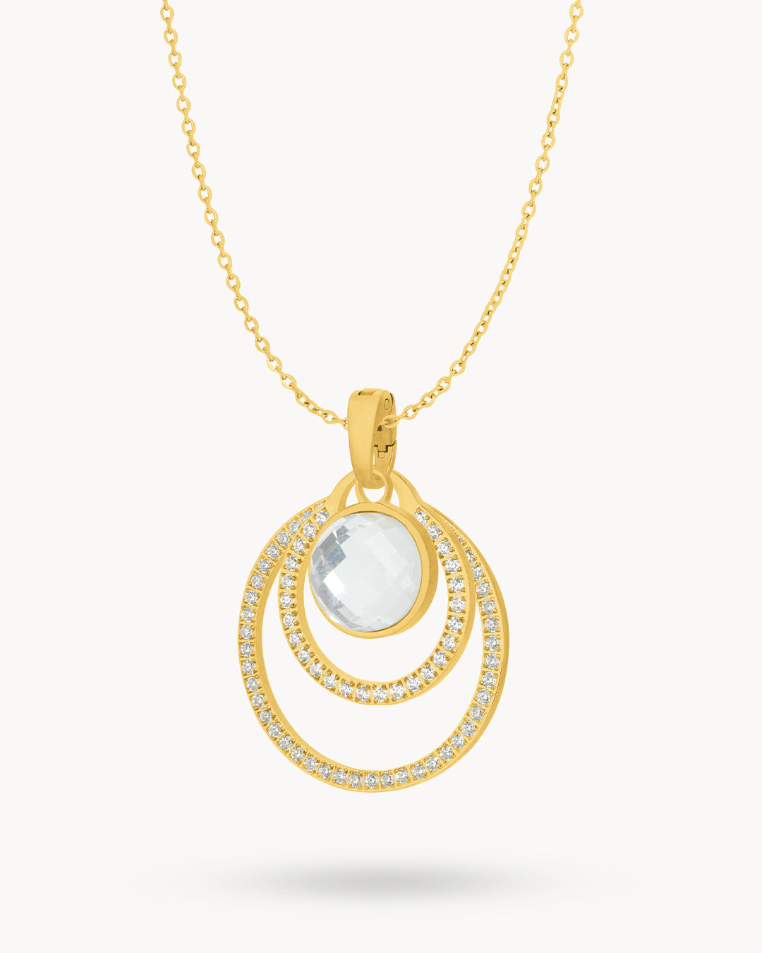 April Hope Halo Necklace Set