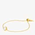 April Birthstone Hope Signature Bracelet, Gold