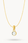 April Hope Dainty Signature Birthstone Necklace Set, Gold