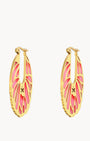 Butterfly Hoop Earrings