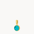 May Birthstone Friendship Signature Pendant, Gold