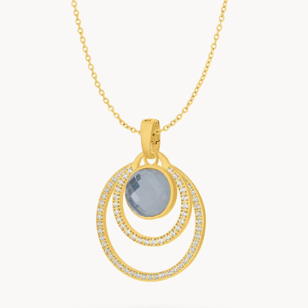 June Strength Halo Necklace Set