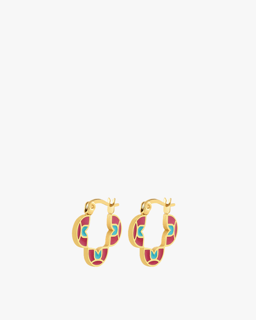 Fjura Maduma Reversible Hoop Earrings
