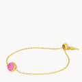 July Birthstone Joy Signature Bracelet, Gold