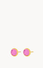 July Birthstone Joy Signature Dainty Stud Earrings, Gold
