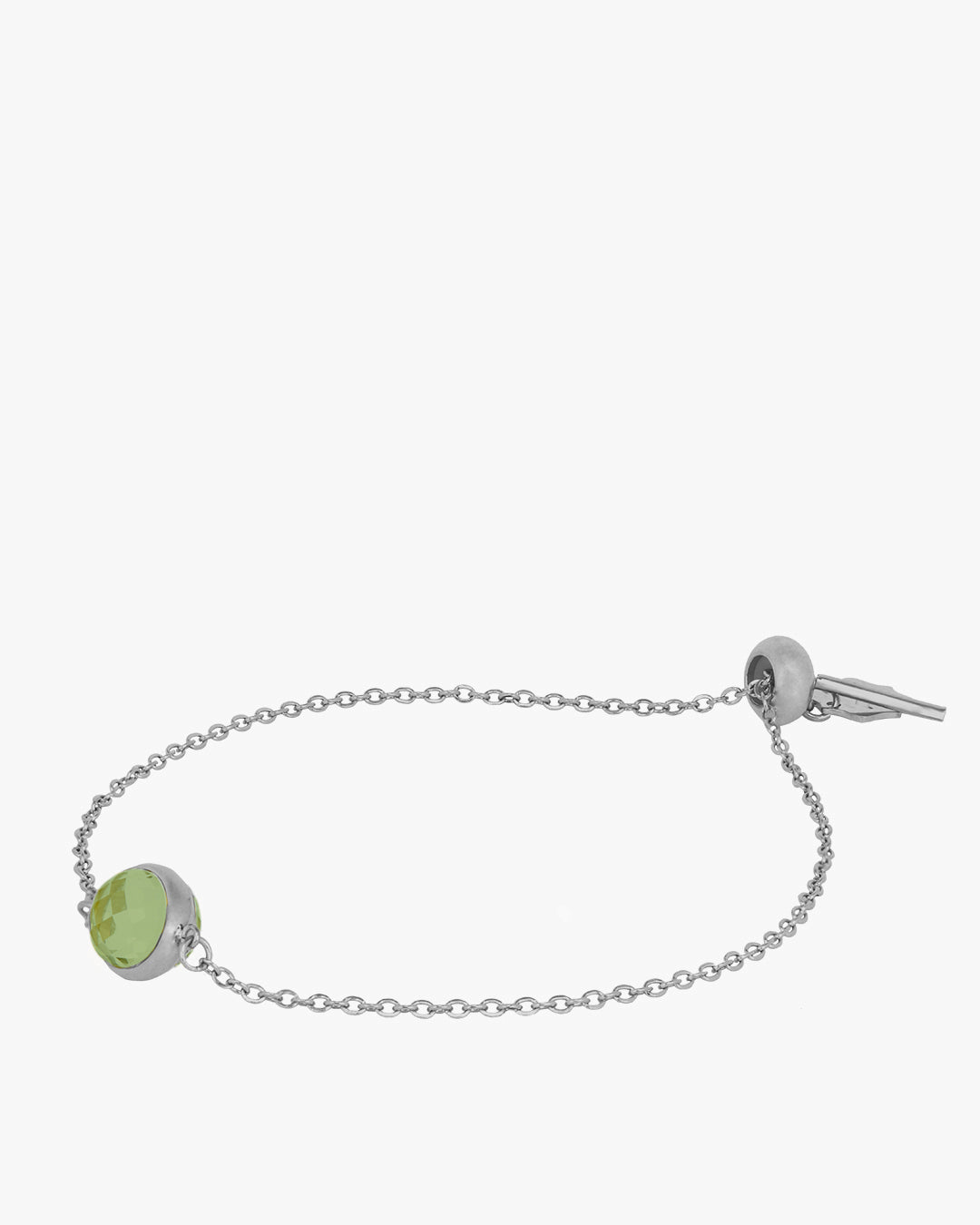 August Birthstone Beauty Signature Bracelet, Silver