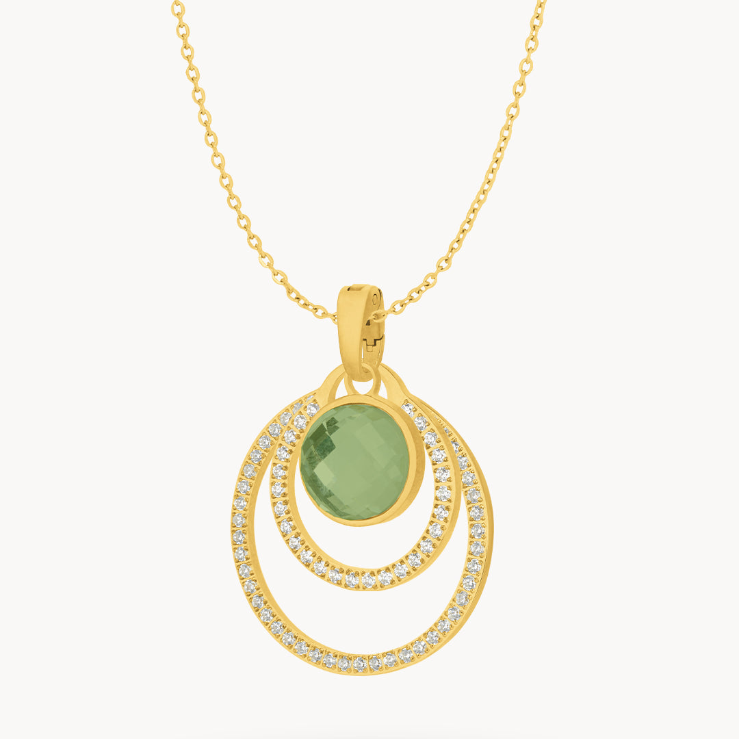August Beauty Halo Necklace Set