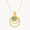 August Beauty Halo Necklace Set