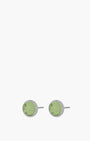 August Birthstone Beauty Signature Dainty Stud Earrings, Silver