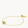 August Birthstone Beauty Signature Bracelet, Gold