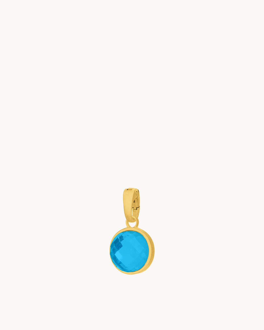 September Birthstone Wisdom Signature Pendant, Gold