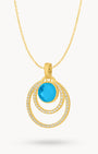 September Wisdom Halo Necklace Set