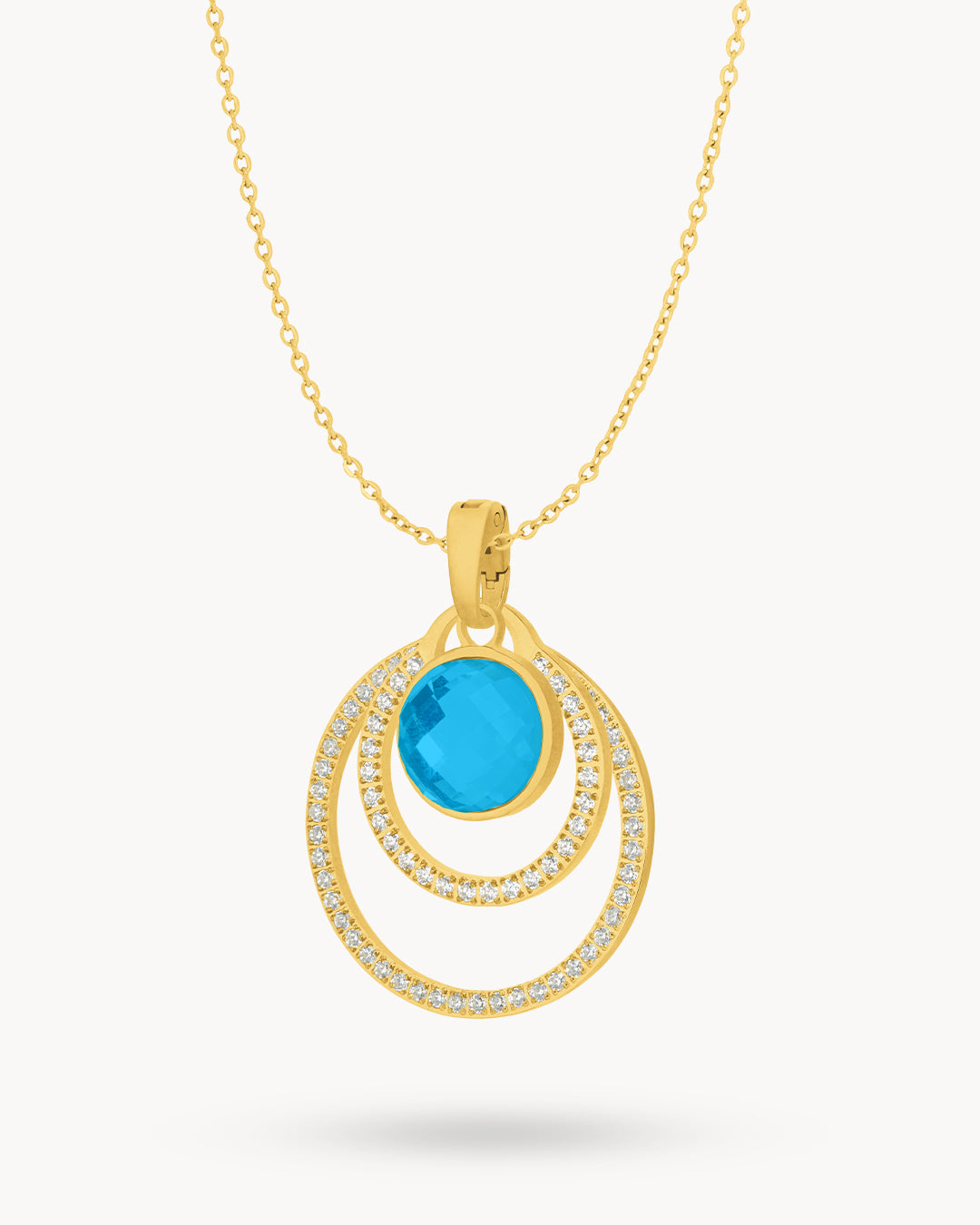 September Wisdom Halo Necklace Set