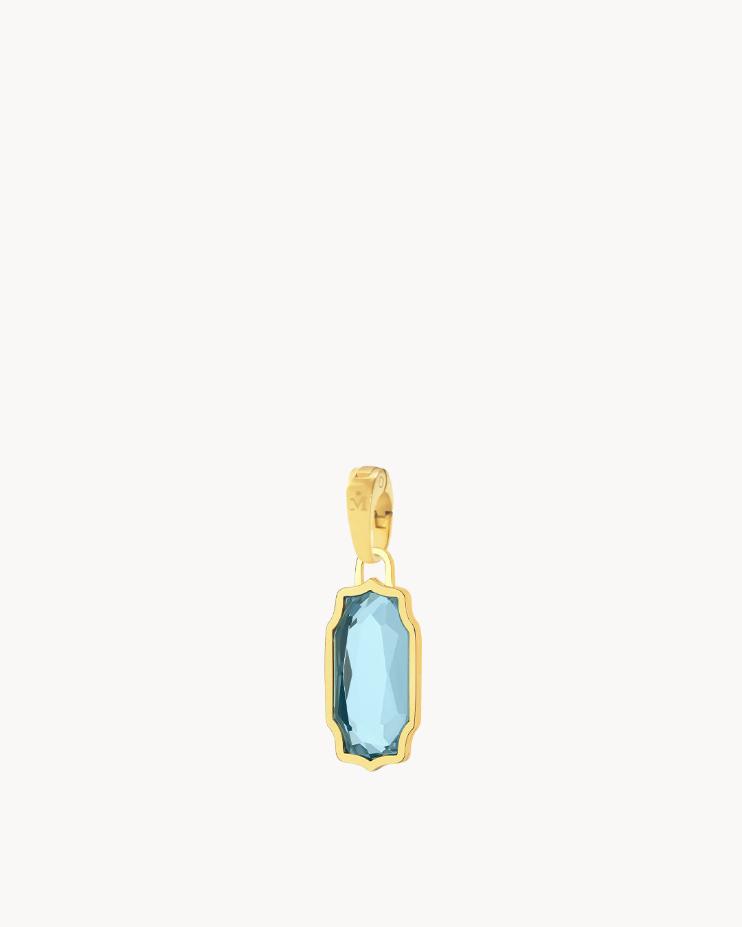 March Birthstone Peach Bizzilla Charm