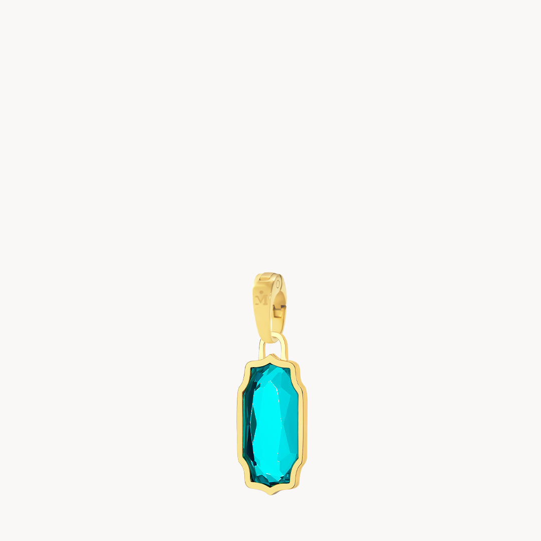 May Birthstone Friendship Bizzilla Charm