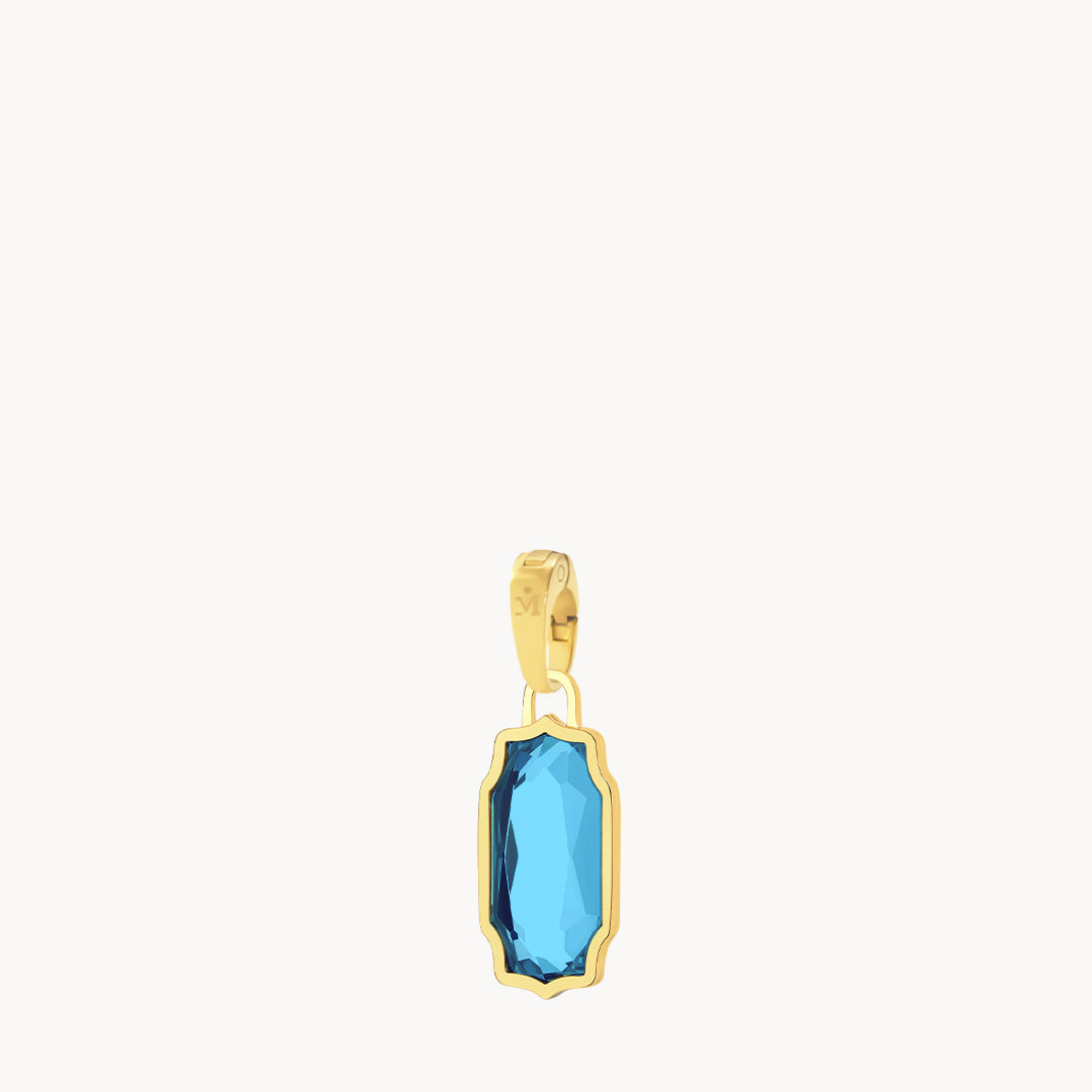 September Birthstone Wisdom Bizzilla Charm