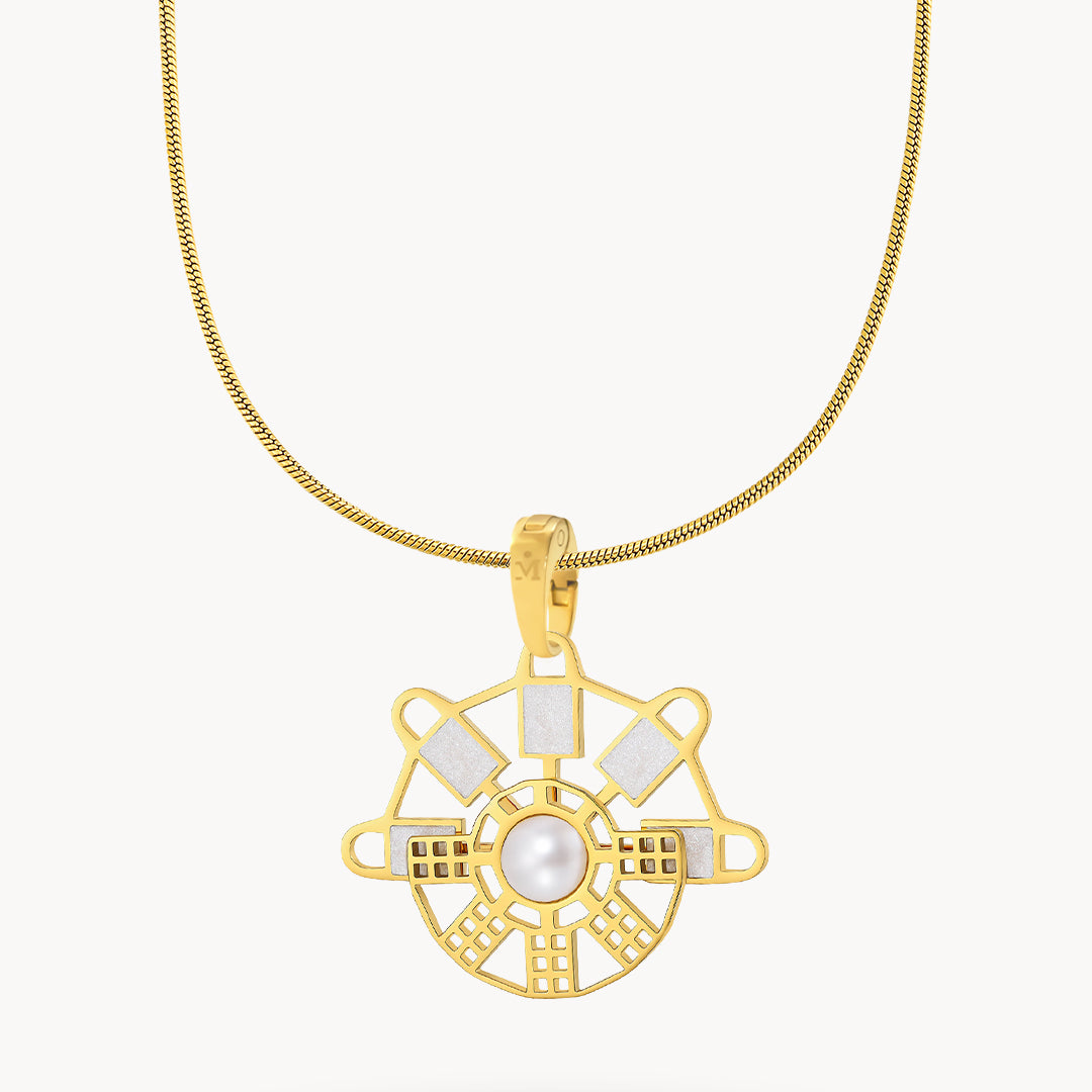 Rotating Mithna Pendant Set