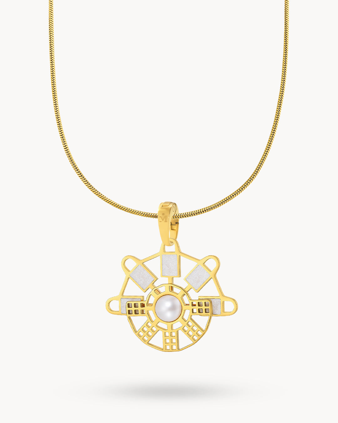 Rotating Mithna Pendant Set
