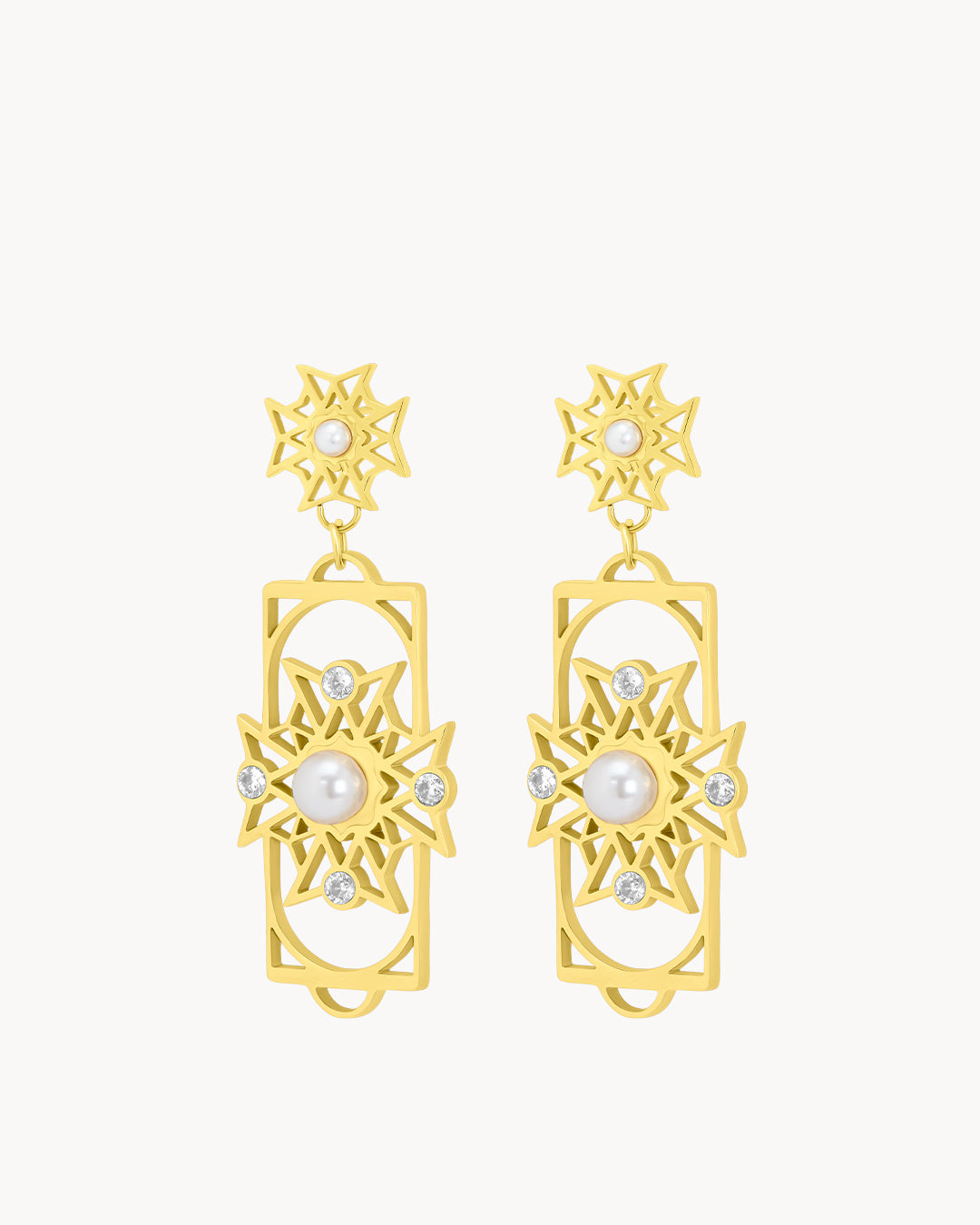 Timeless Pearl Kavallieri Dangling Earrings