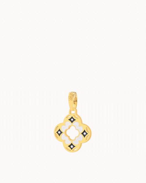 Bizzilla Black And White Reversible Pendant