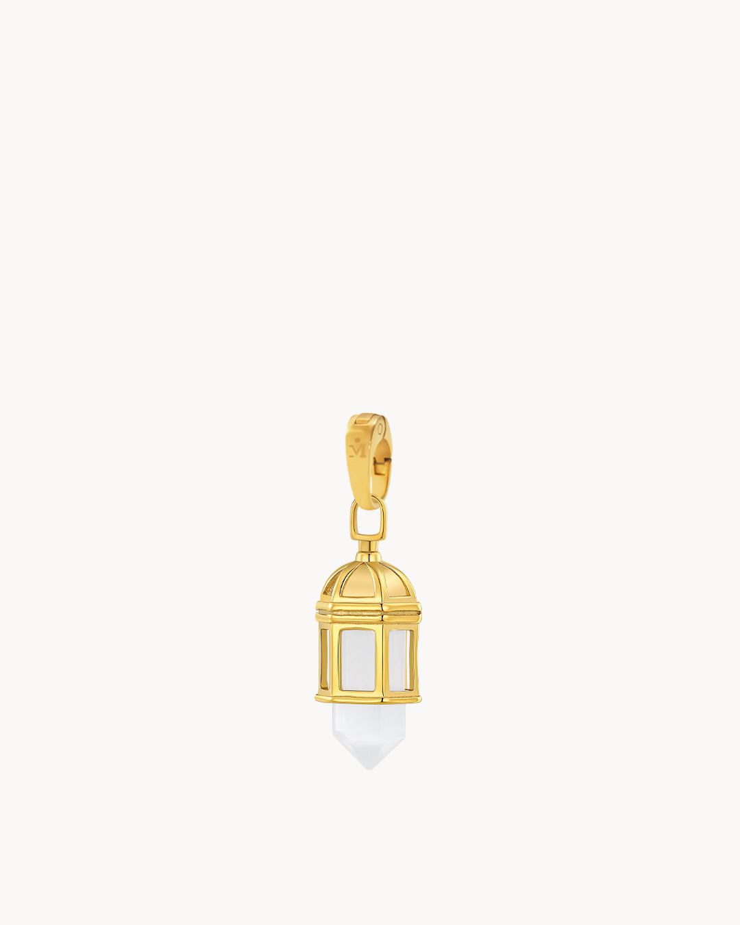 Gardjola White Cat Eye Pendant