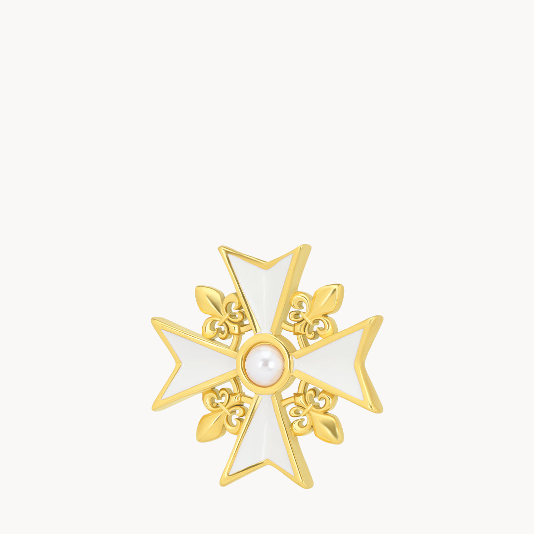 Timeless Pearl Statement Kavallieri Brooch