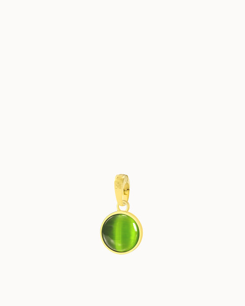 Mellow Green Cat Eye Signature Pendant