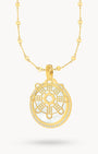 Hollow Mithna Pendant Set