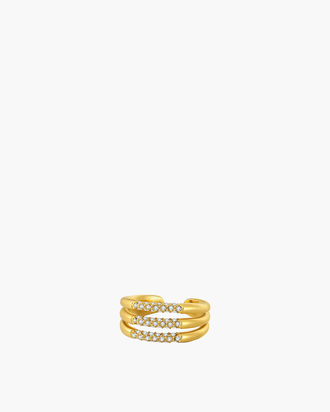 Starlight Multihoop Adjustable Ring