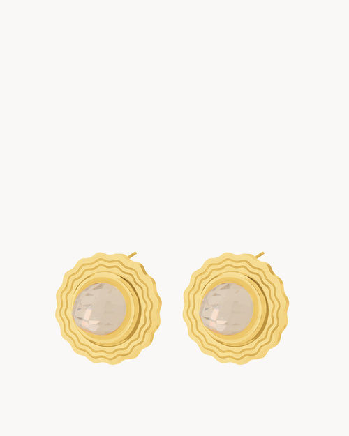 Tritoni Fountain Dainty Twist Earrings October