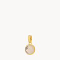 October Birthstone Love Signature Pendant, Gold