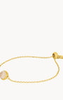 October Birthstone Love Signature Bracelet, Gold