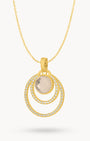 October Love Halo Necklace Set