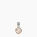 October Birthstone Love Signature Pendant, Silver
