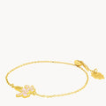 October Marigold Birth Flower Bracelet