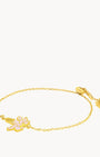 October Marigold Birth Flower Bracelet