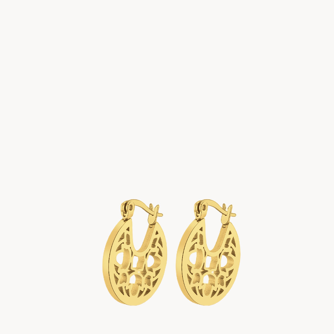 Friendship Hollow Maduma Hoop Earrings