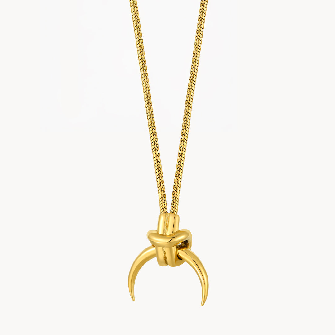 Positive Energy Horn Necklace