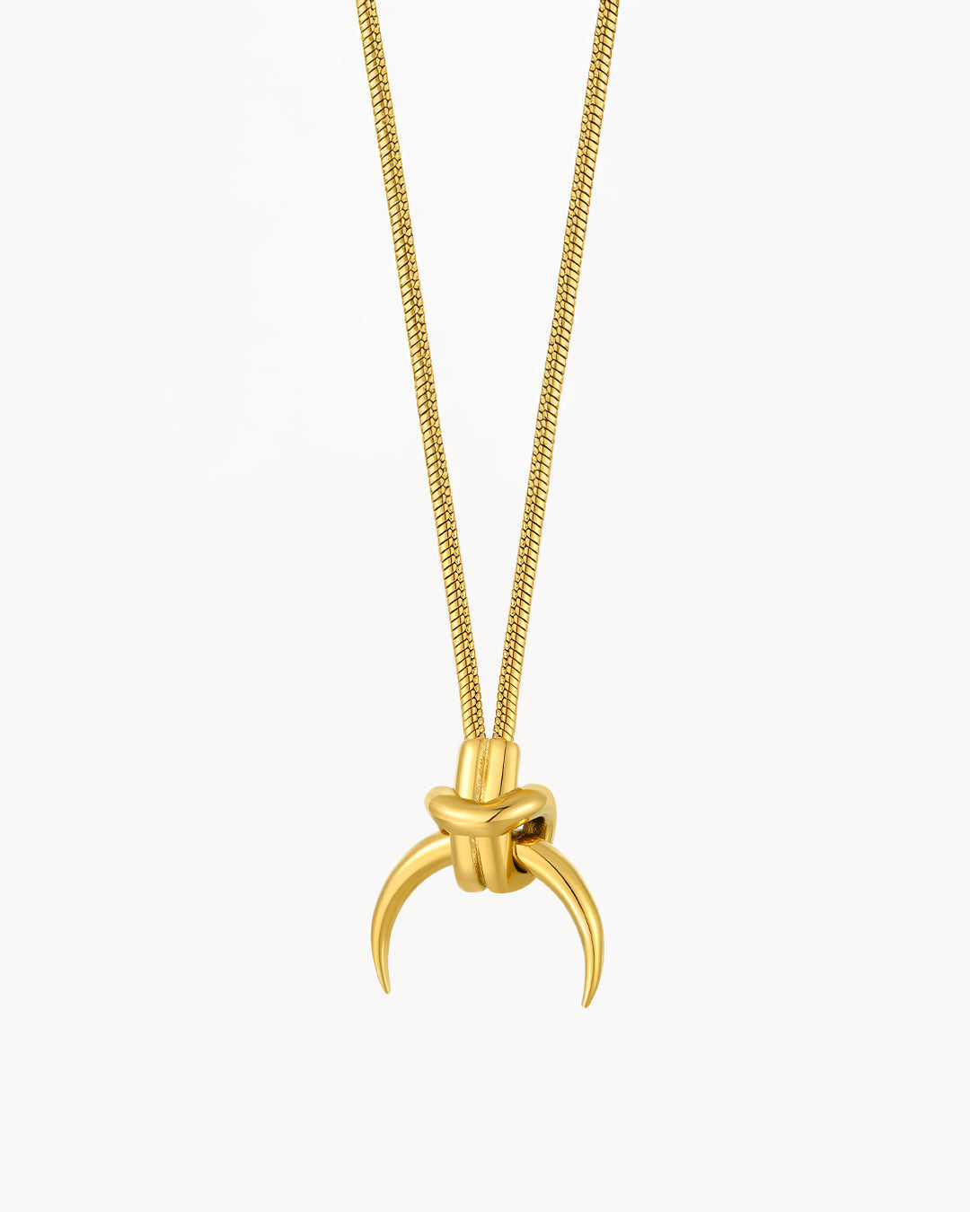 Positive Energy Horn Necklace