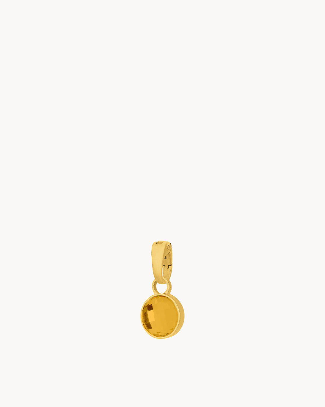 November Birthstone Happiness Dainty Signature Pendant