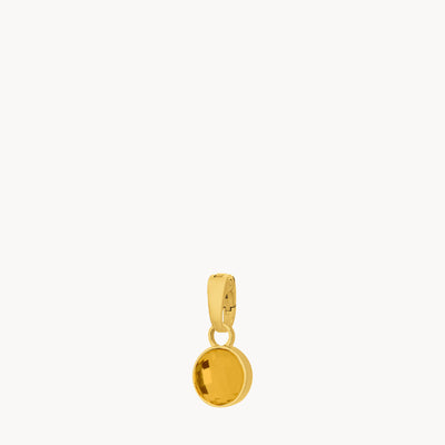 November Birthstone Happiness Dainty Signature Pendant